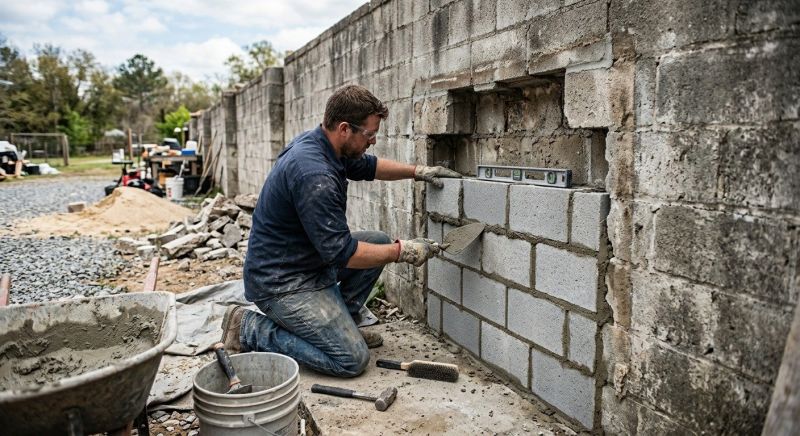 Block Wall Repair in Oakley, CA