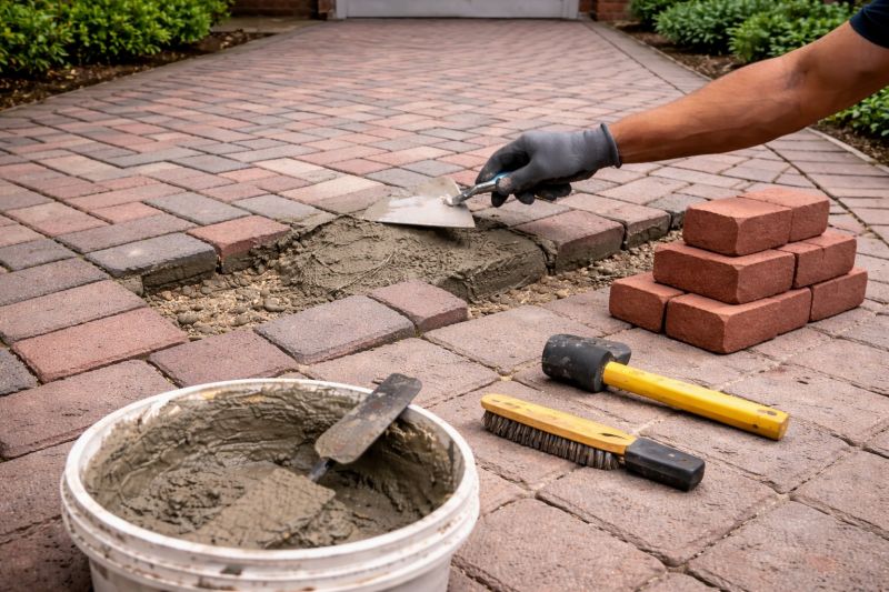 Brick Flatwork Repair in Stockton, CA