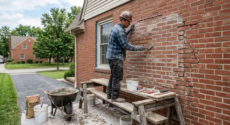 Brick Flatwork Repair in Tracy, CA