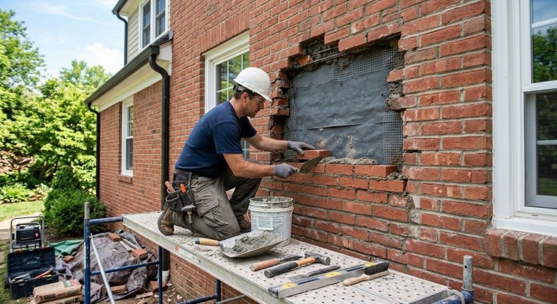 Brick Masonry Repair in Manteca, CA