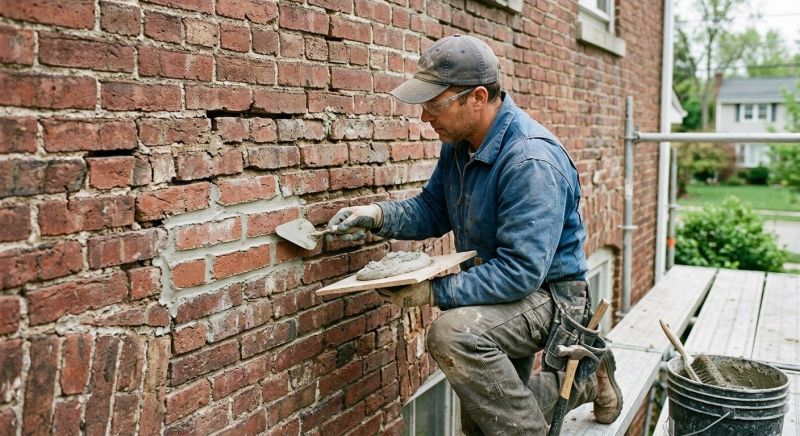 Brick Masonry Repair in Salida, CA