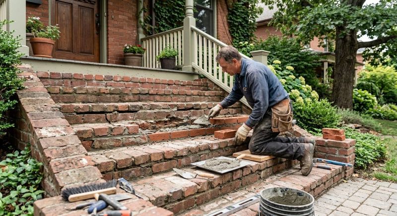Brick Repair in San Joaquin County, CA