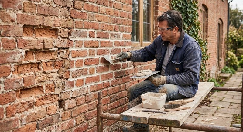Brick Stairs Repair in Lodi, CA