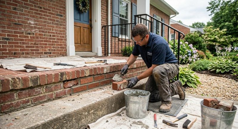 Brick Stairs Repair in Oakley, CA