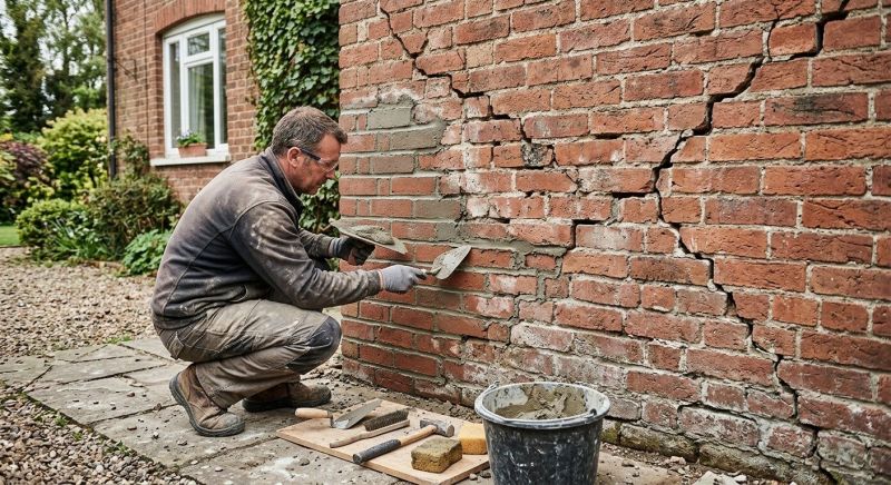 Brick Wall Repair in Brentwood, CA