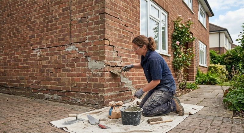 Brick Wall Repair in Rio Vista, CA