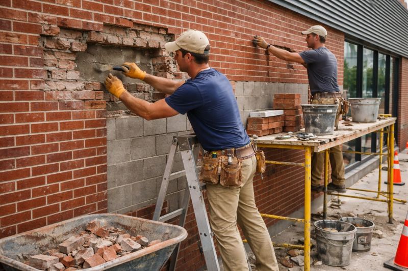 Commercial Masonry Repair in Brentwood, CA