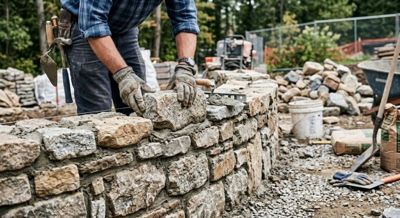 Commercial Stone Masonry in Stockton, CA