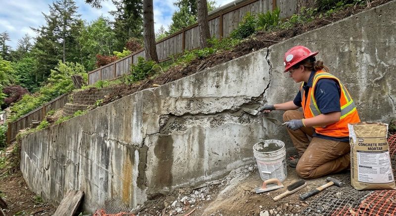 Retaining Wall Repair in Stockton, CA