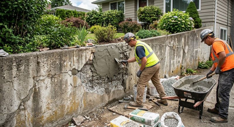 Retaining Wall Repair in Lockeford, CA