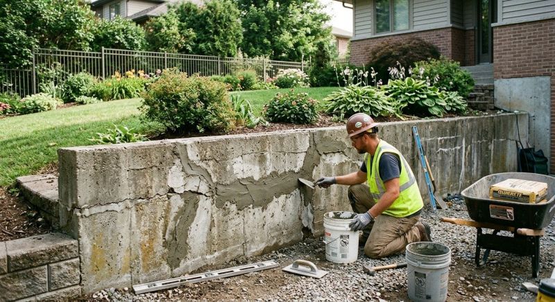 Retaining Wall Repair in Lodi, CA