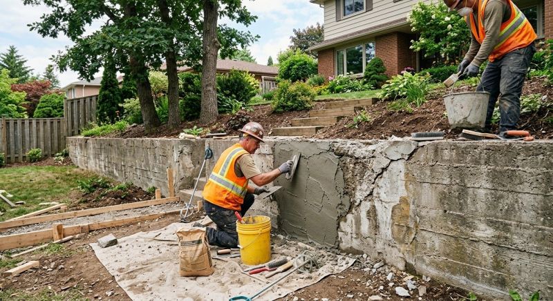 Retaining Wall Repair in Salida, CA