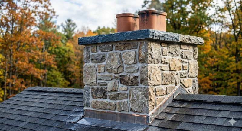 Stone Chimney Installation in Manteca, CA