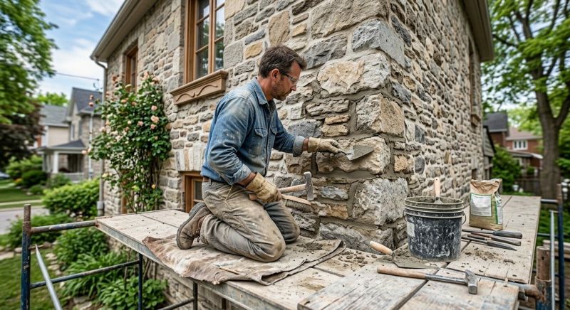 Stone Masonry Repair in San Joaquin County, CA